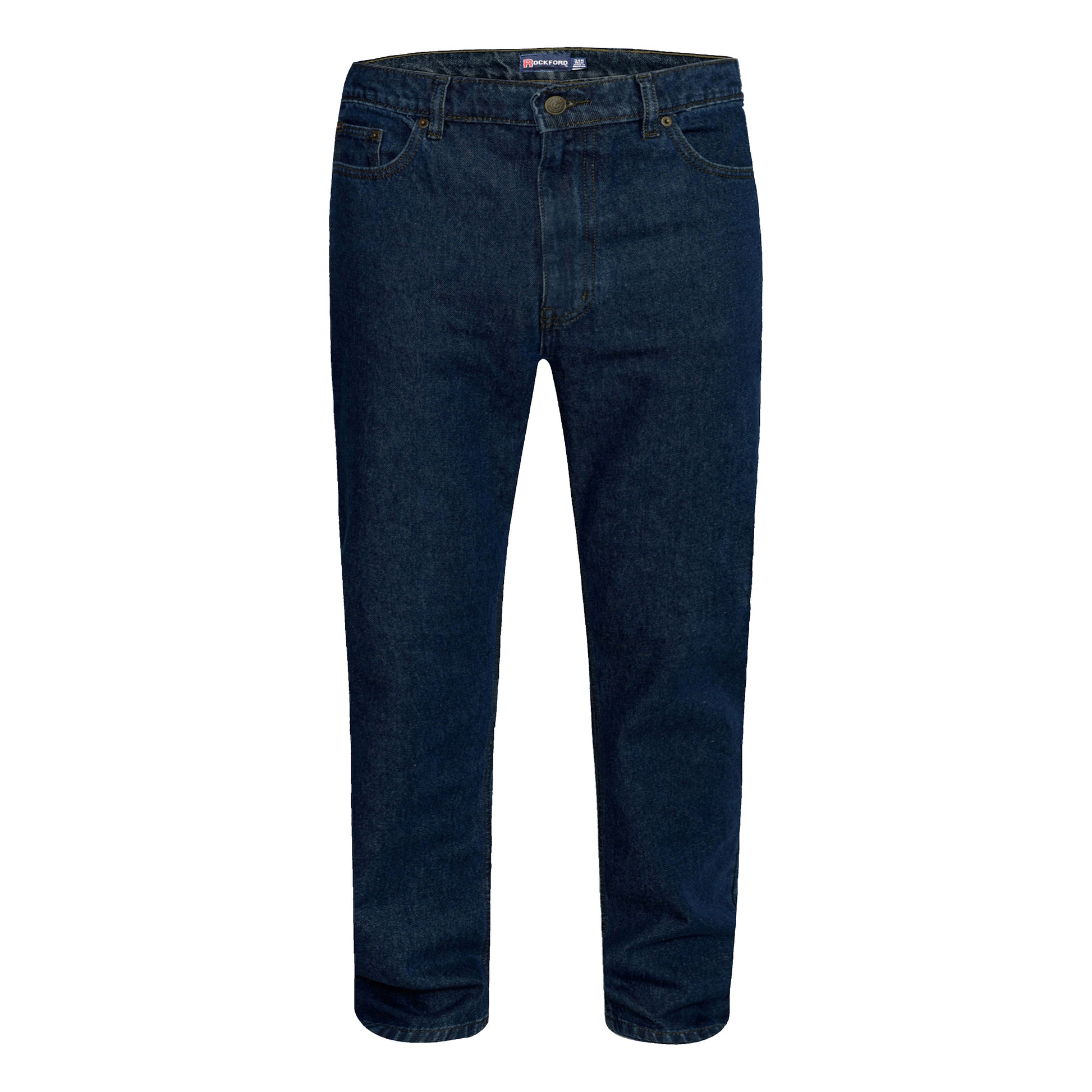 Indigo - Front - Duke Mens D555 Rockford Comfort Kingsize Jeans