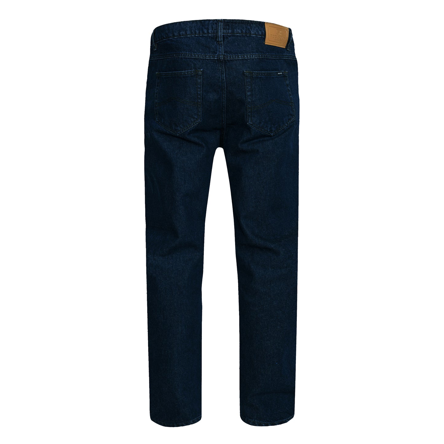 Indigo - Back - Duke Mens D555 Rockford Comfort Kingsize Jeans