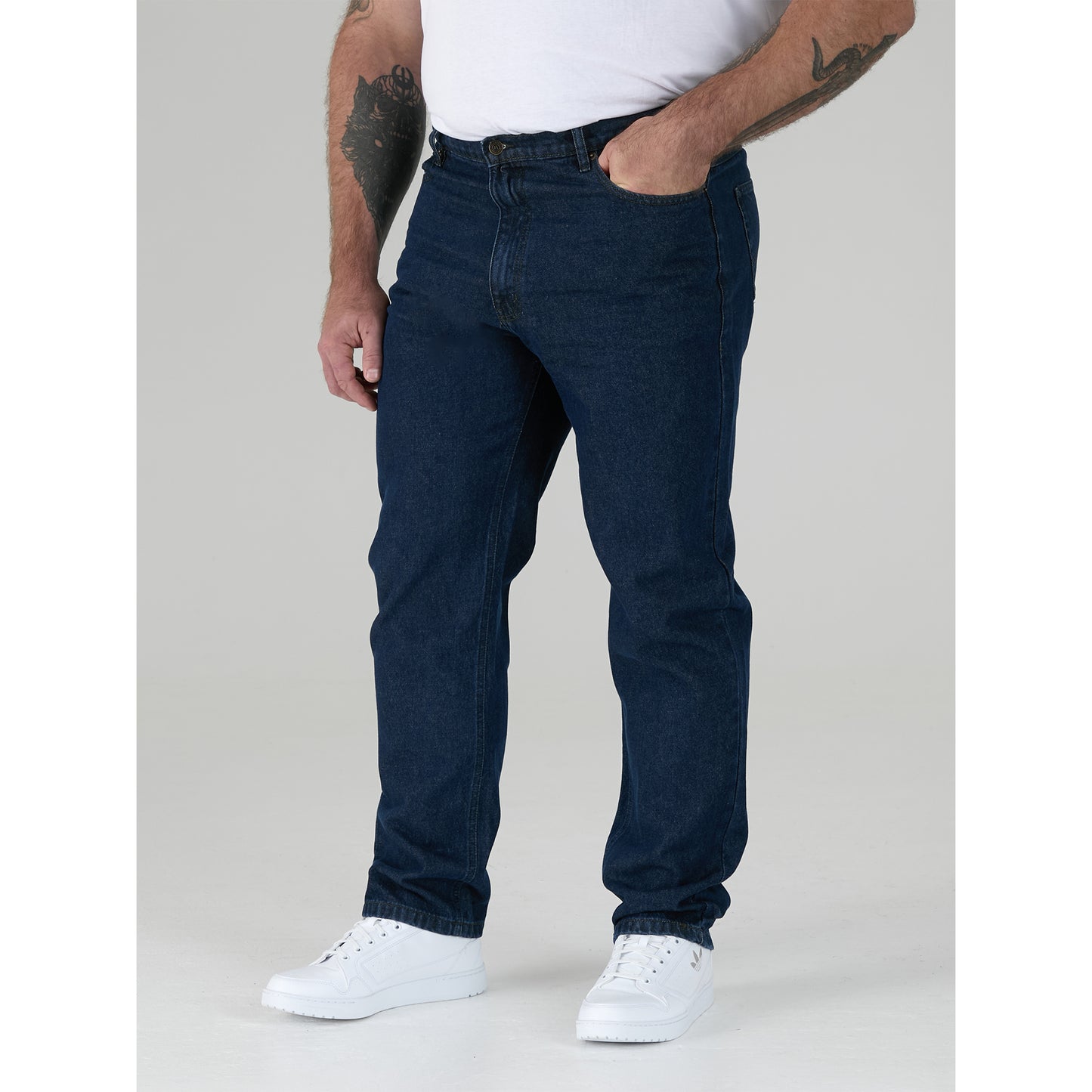 Indigo - Lifestyle - Duke Mens D555 Rockford Comfort Kingsize Jeans