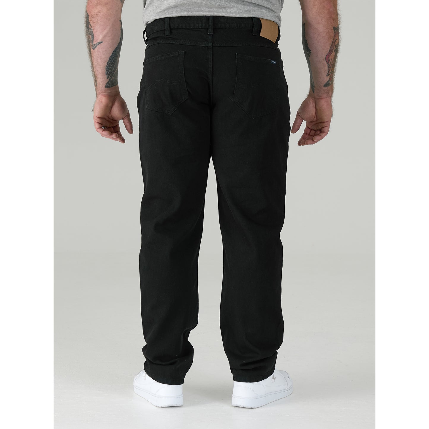 Black - Lifestyle - Duke Mens D555 Rockford Comfort Kingsize Jeans