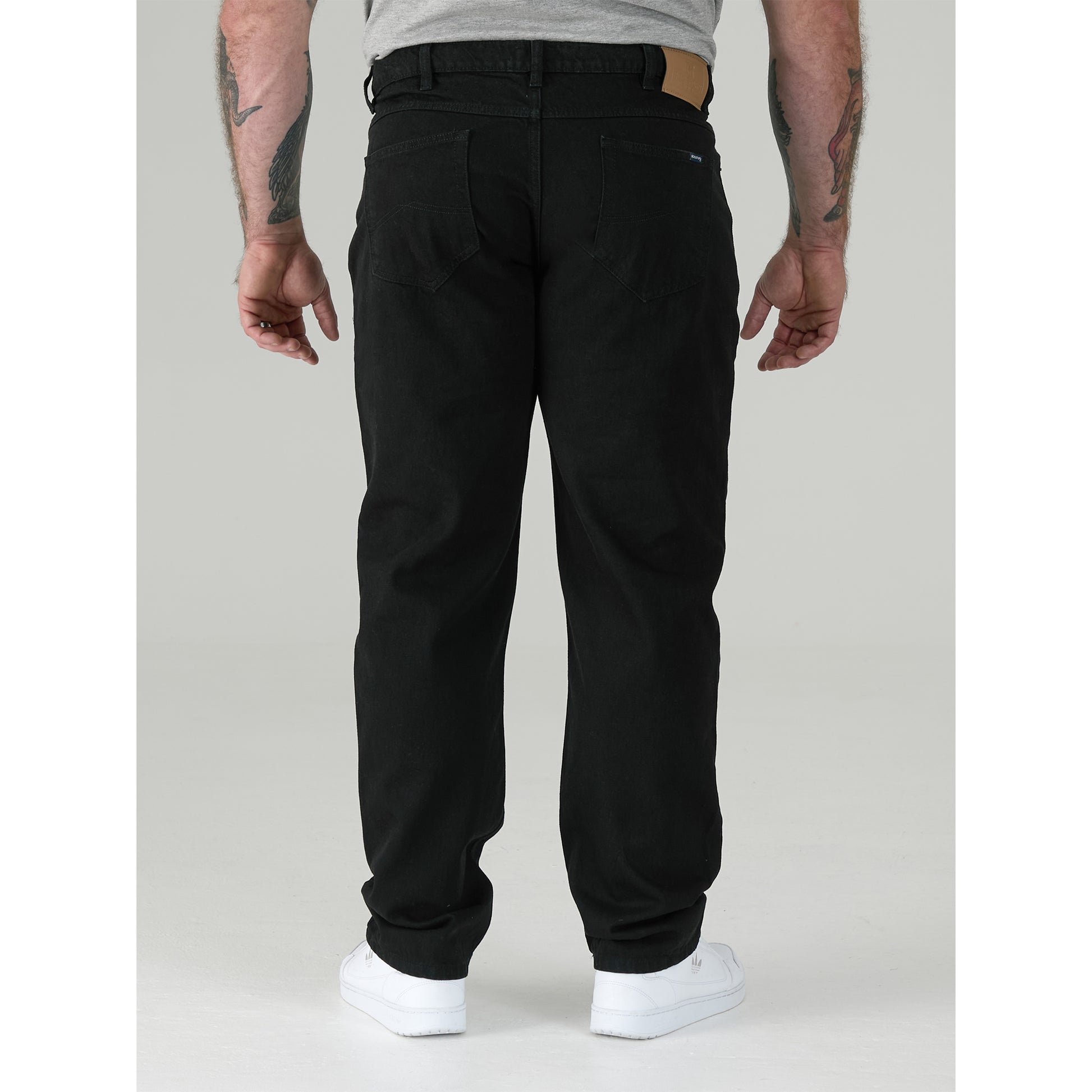 Black - Lifestyle - Duke Mens D555 Rockford Comfort Kingsize Jeans