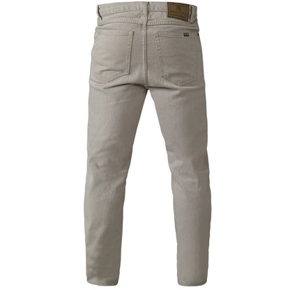 Stone - Back - Duke Mens D555 Rockford Comfort Kingsize Jeans