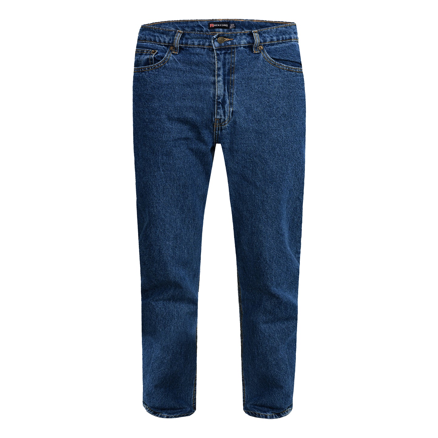 Stonewash - Front - Duke Mens D555 Rockford Comfort Kingsize Jeans