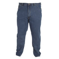 Stonewash - Front - D555 Mens Rockford Kingsize Comfort Fit Jeans
