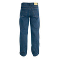 Indigo - Back - D555 Mens Rockford Kingsize Comfort Fit Jeans
