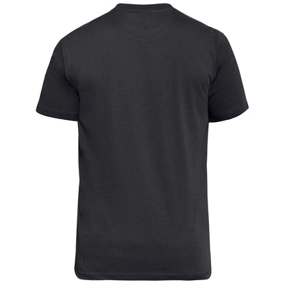 Black - Back - Duke Mens D555 Flyers T-Shirt