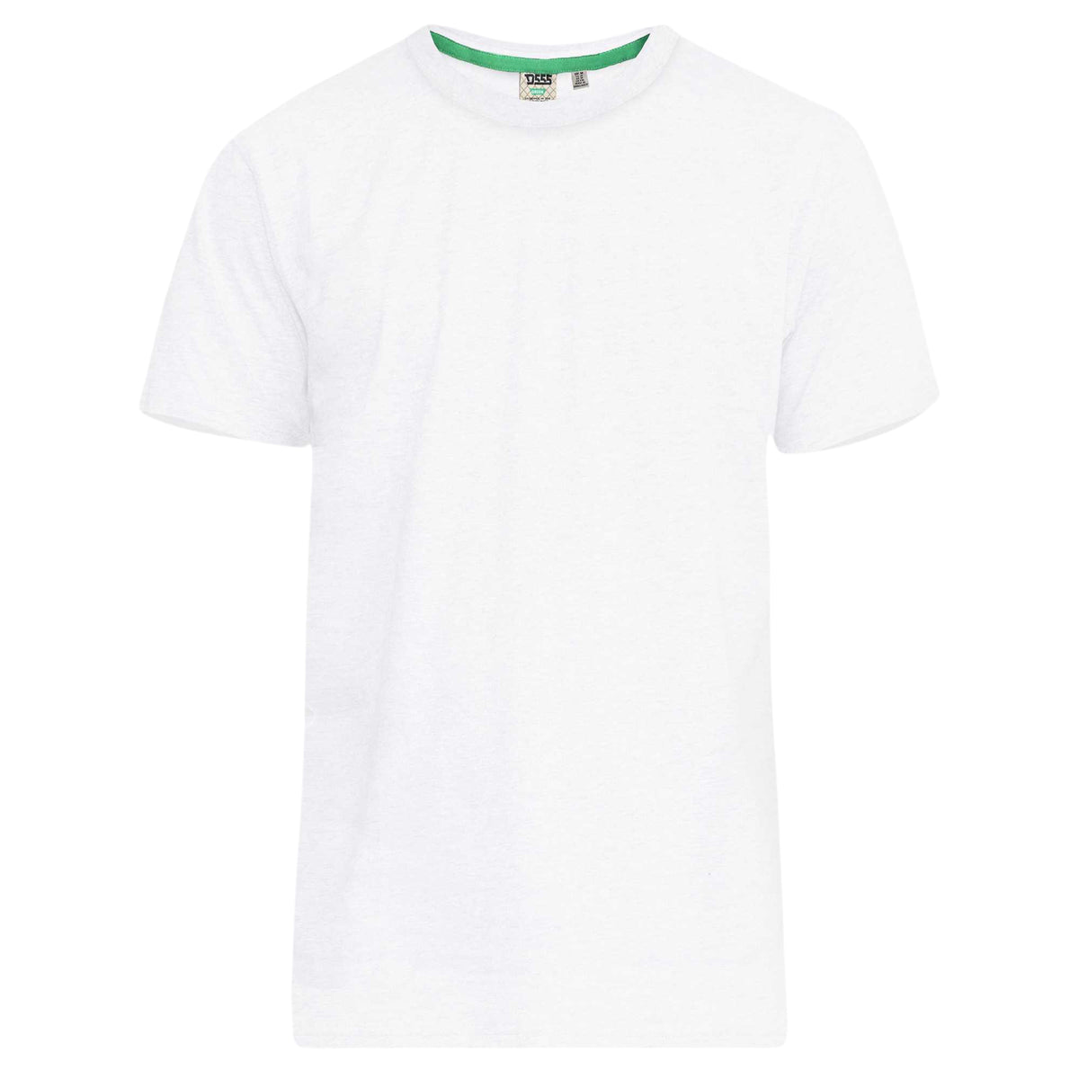 White - Front - Duke Mens D555 Flyers T-Shirt