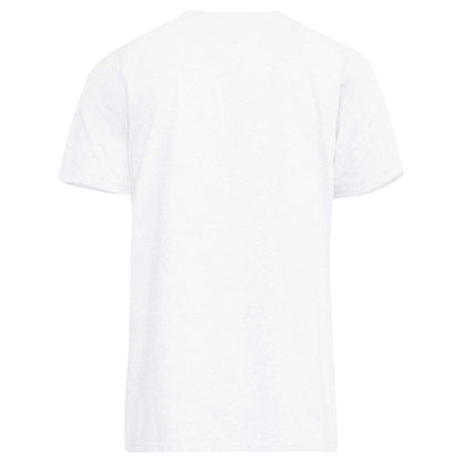 White - Back - Duke Mens D555 Flyers T-Shirt