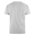 Grey Melange - Back - D555 Mens Flyers-1 Crew Neck T-Shirt