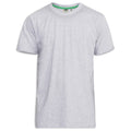 Grey Melange - Front - Duke Mens D555 Flyers T-Shirt