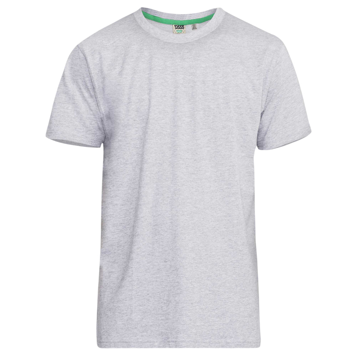 Grey Melange - Front - Duke Mens D555 Flyers T-Shirt