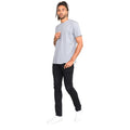 Grey Melange - Side - Duke Mens D555 Flyers T-Shirt