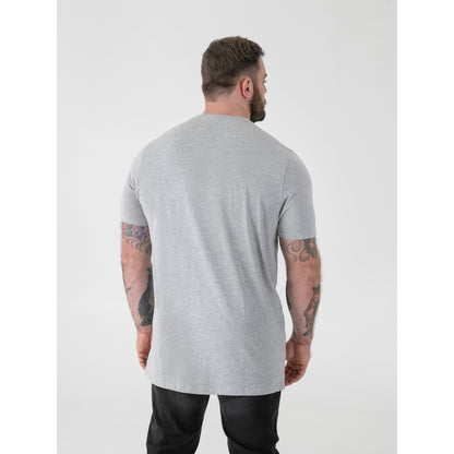 Grey Melange - Lifestyle - Duke Mens D555 Flyers T-Shirt