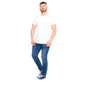 White - Side - Duke Mens D555 Flyers T-Shirt