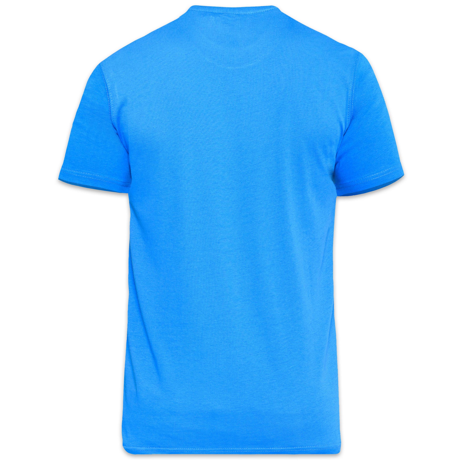 Blue - Back - Duke Mens D555 Flyers 2 Crew Neck T-Shirt