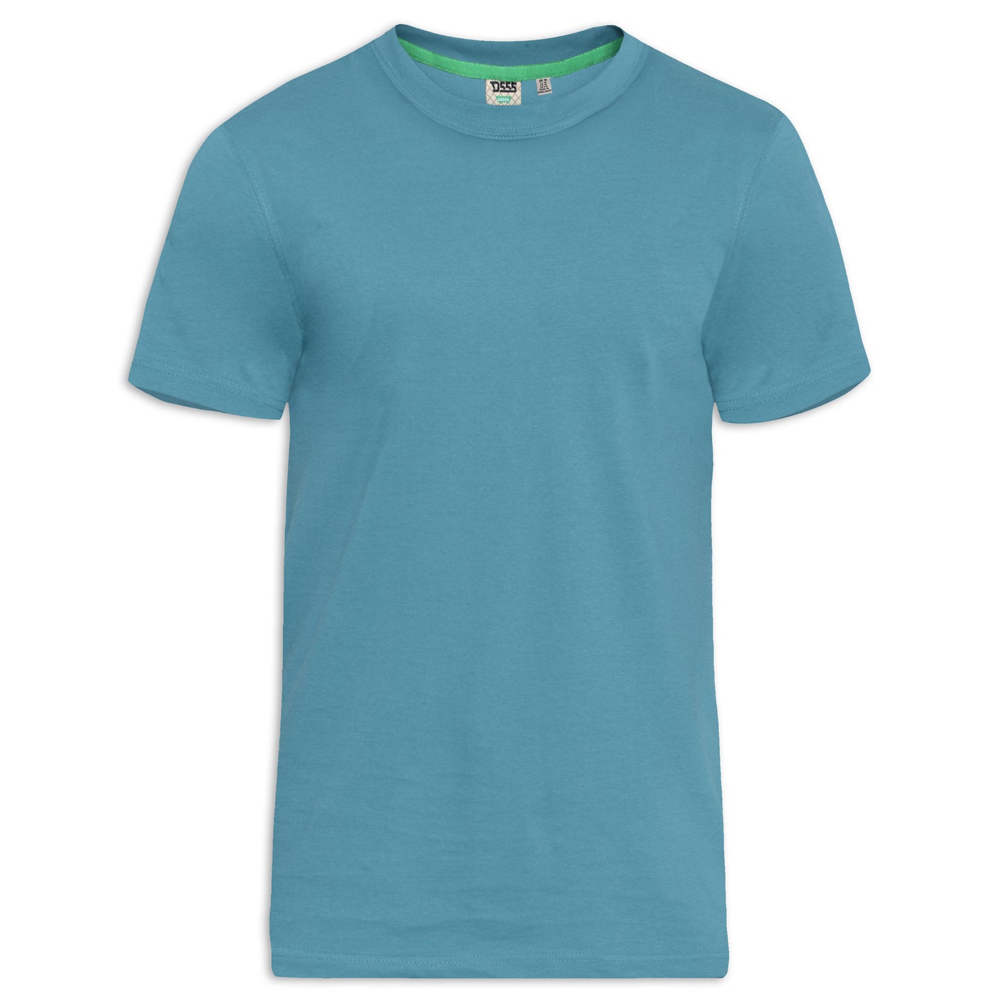 Teal - Front - Duke Mens D555 Flyers 2 Crew Neck T-Shirt