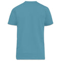 Teal - Side - D555 Mens Flyers-2 Crew Neck T-Shirt