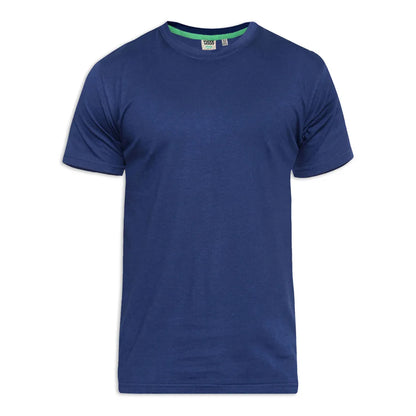 Navy - Front - Duke Mens D555 Flyers 2 Crew Neck T-Shirt