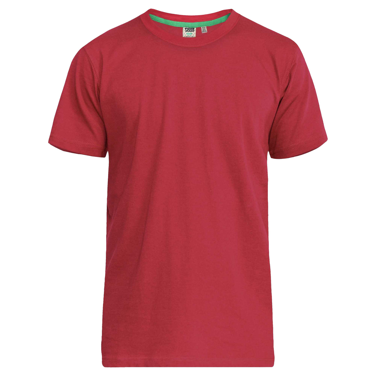 Red - Front - Duke Mens D555 Flyers 2 Crew Neck T-Shirt