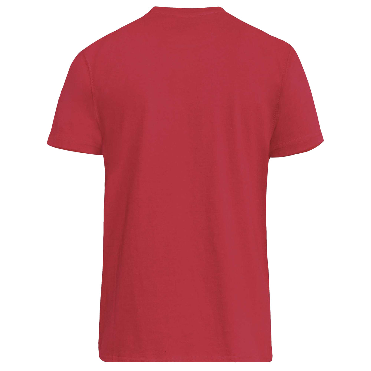 Red - Back - Duke Mens D555 Flyers 2 Crew Neck T-Shirt