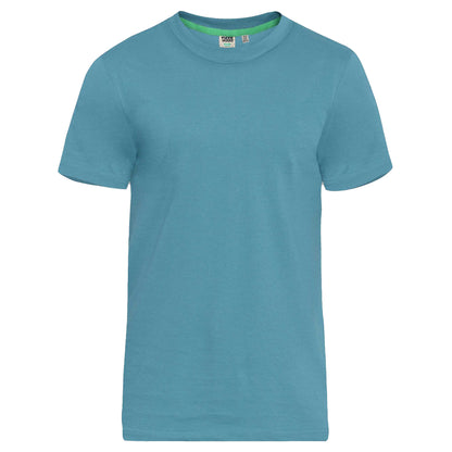 Teal - Front - Duke Mens D555 Flyers 2 Crew Neck T-Shirt