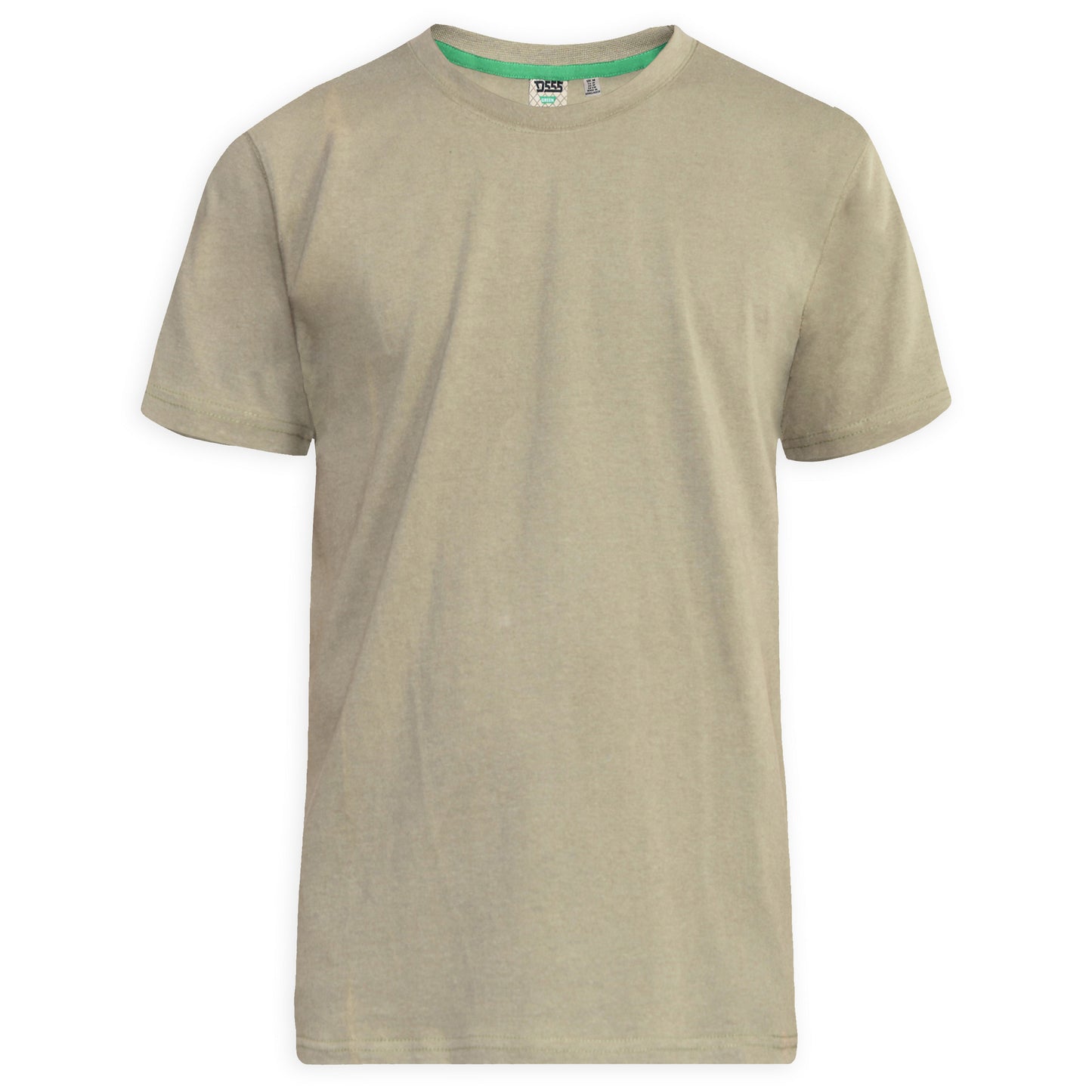 Khaki - Front - Duke Mens D555 Flyers 2 Crew Neck T-Shirt