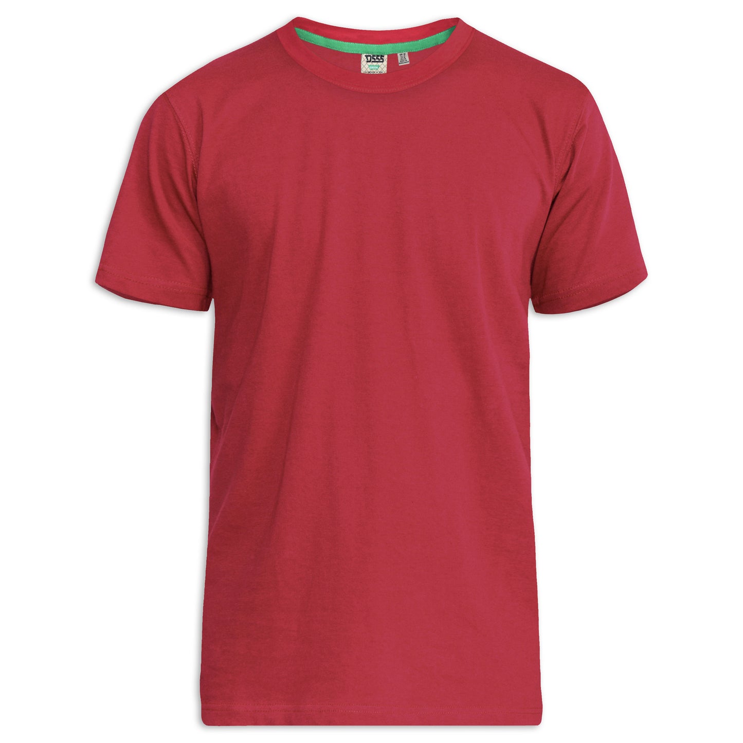 Red - Front - Duke Mens D555 Flyers 2 Crew Neck T-Shirt