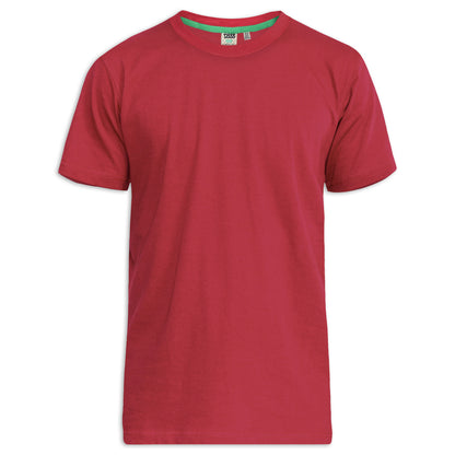 Red - Front - Duke Mens D555 Flyers 2 Crew Neck T-Shirt
