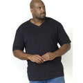 Black - Back - D555 Mens Signature-1 V-Neck T-Shirt