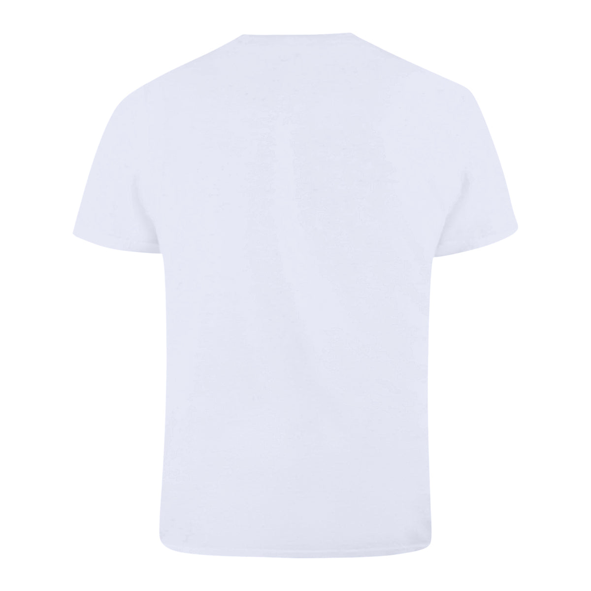 White - Back - Duke Mens D555 Signature T-Shirt