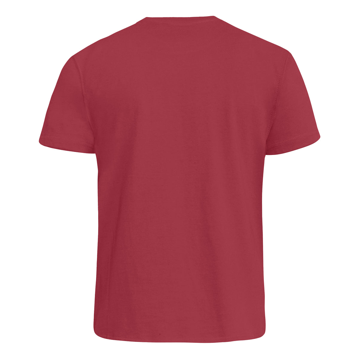 Red - Back - Duke Mens D555 Signature 2 V Neck T-Shirt