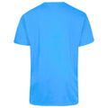 Blue - Back - D555 Mens Signature-2 V-Neck T-Shirt