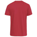 Red - Side - D555 Mens Signature-2 V-Neck T-Shirt