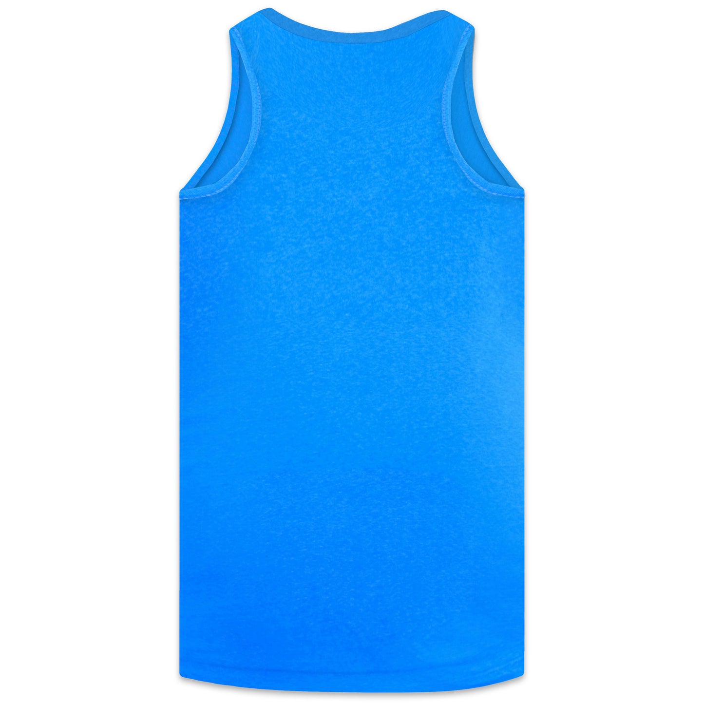 Blue - Back - Duke Mens D555 Fabio Tank Top