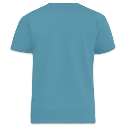 Teal - Back - Duke Mens D555 Flyers 2 Kingsize T-Shirt