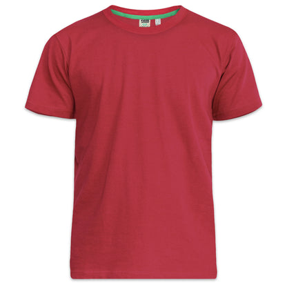 Red - Front - Duke Mens D555 Flyers 2 Kingsize T-Shirt