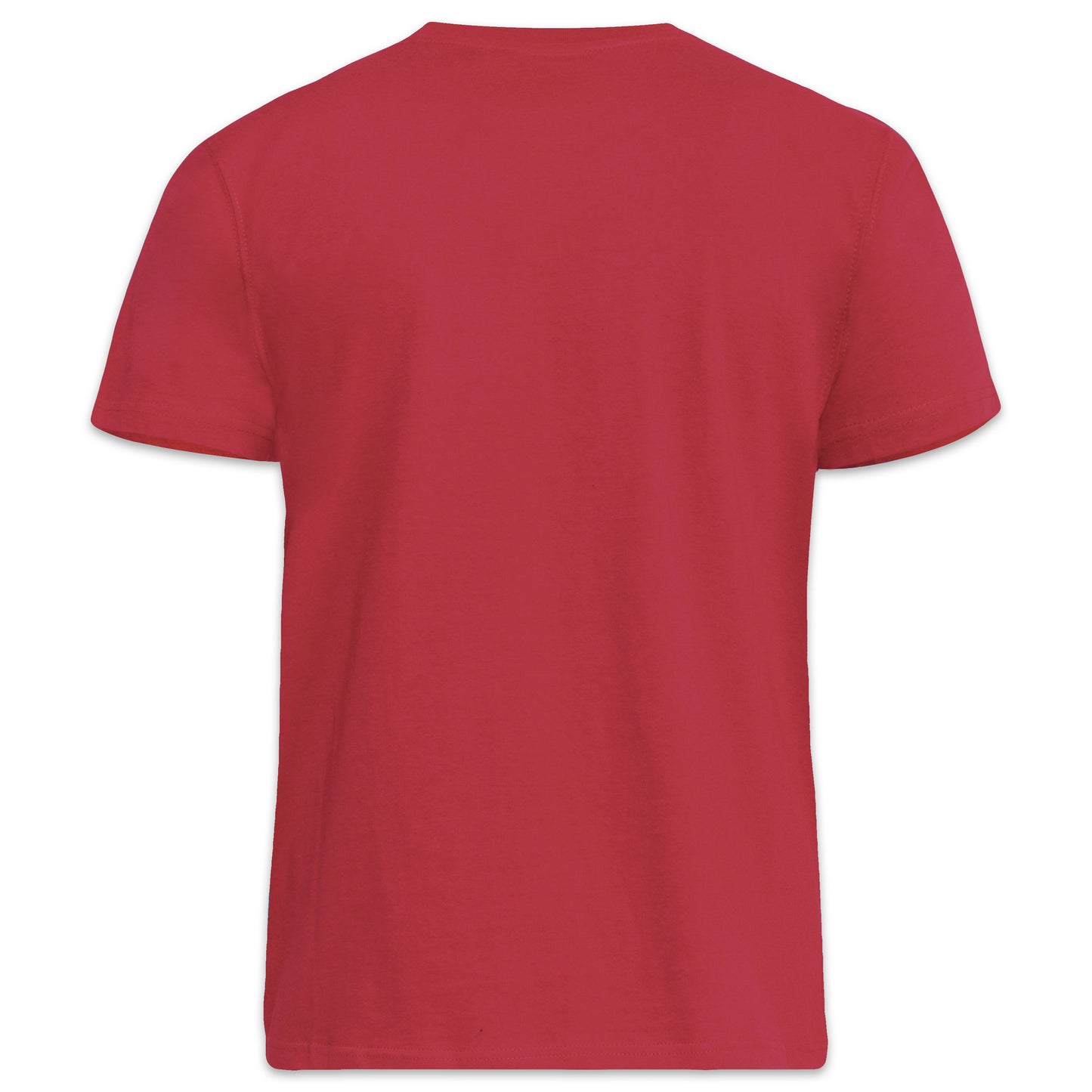 Red - Back - Duke Mens D555 Flyers 2 Kingsize T-Shirt