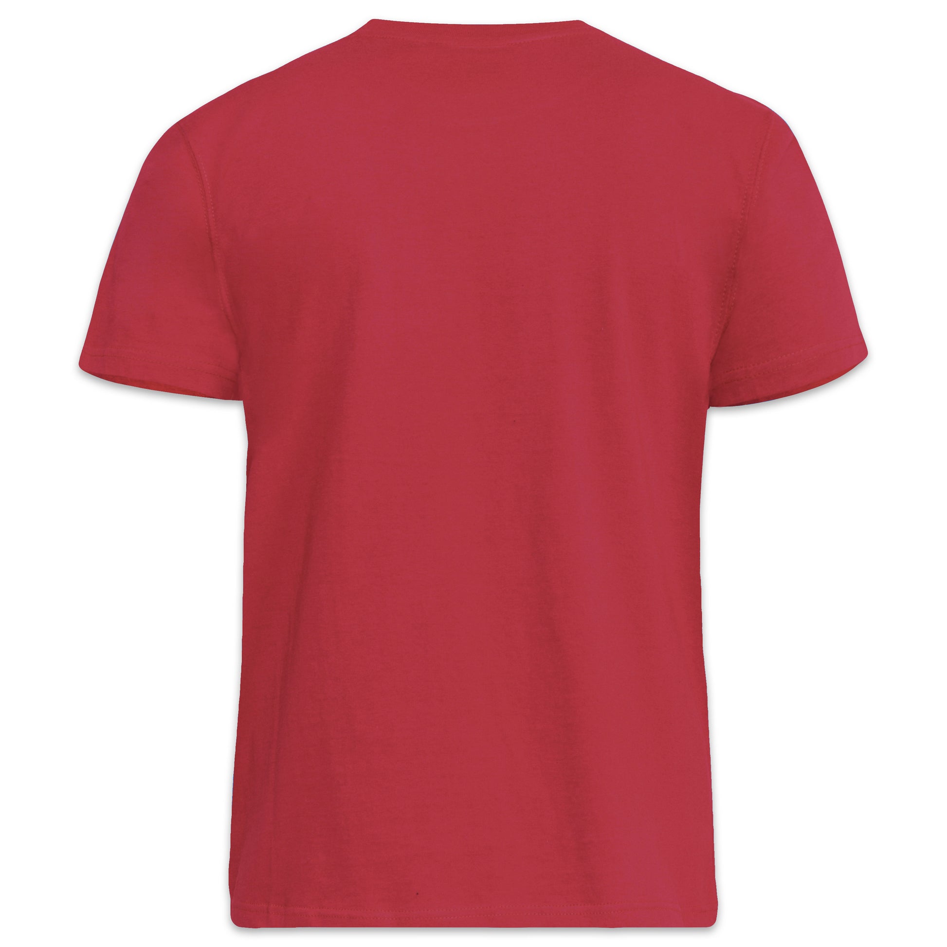 Red - Back - Duke Mens D555 Flyers 2 Kingsize T-Shirt