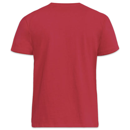 Red - Back - Duke Mens D555 Flyers 2 Kingsize T-Shirt