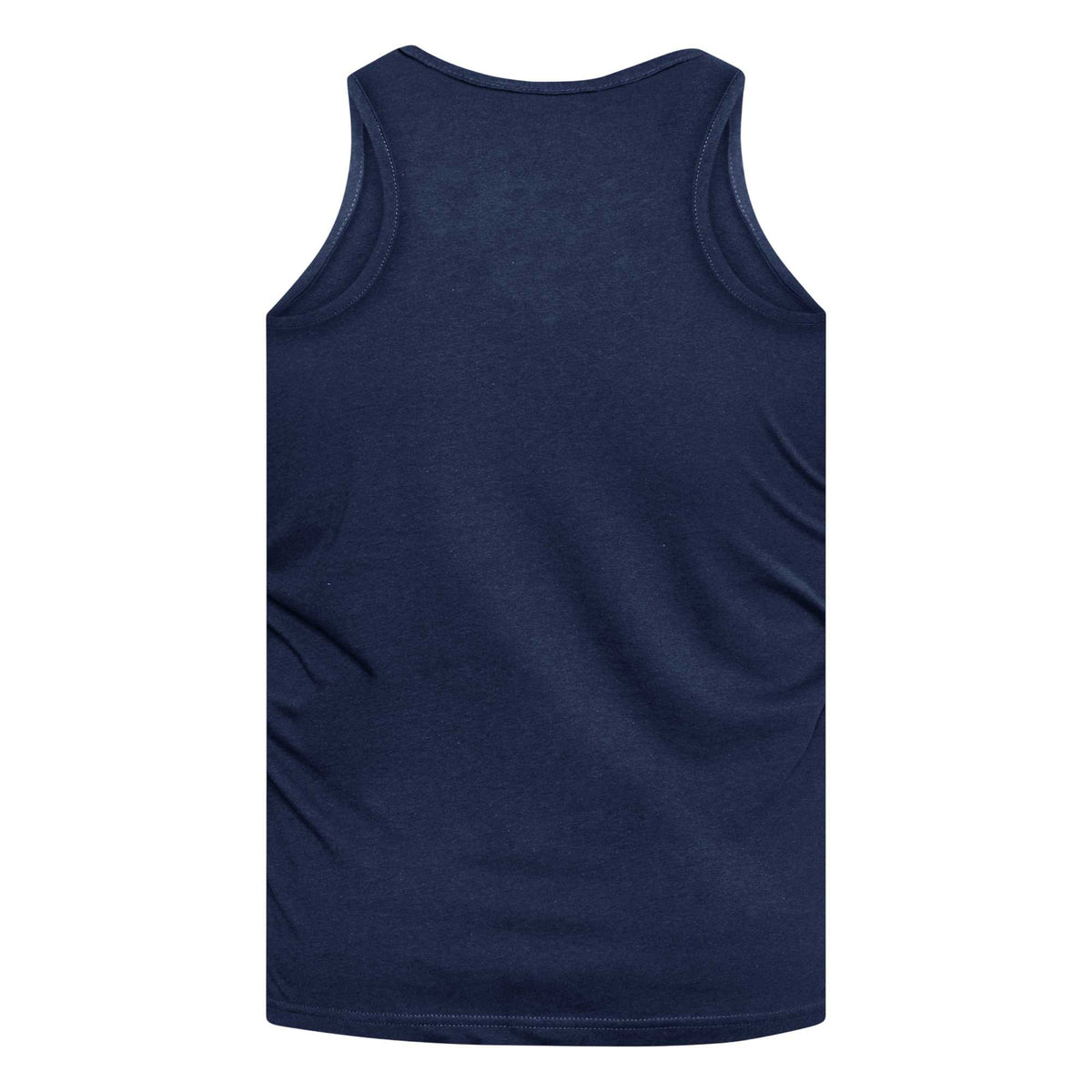 Navy - Back - Duke Mens D555 Fabio Kingsize Tank Top