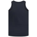 Black - Back - D555 Mens Fabio-1 Kingsize Muscle Vest