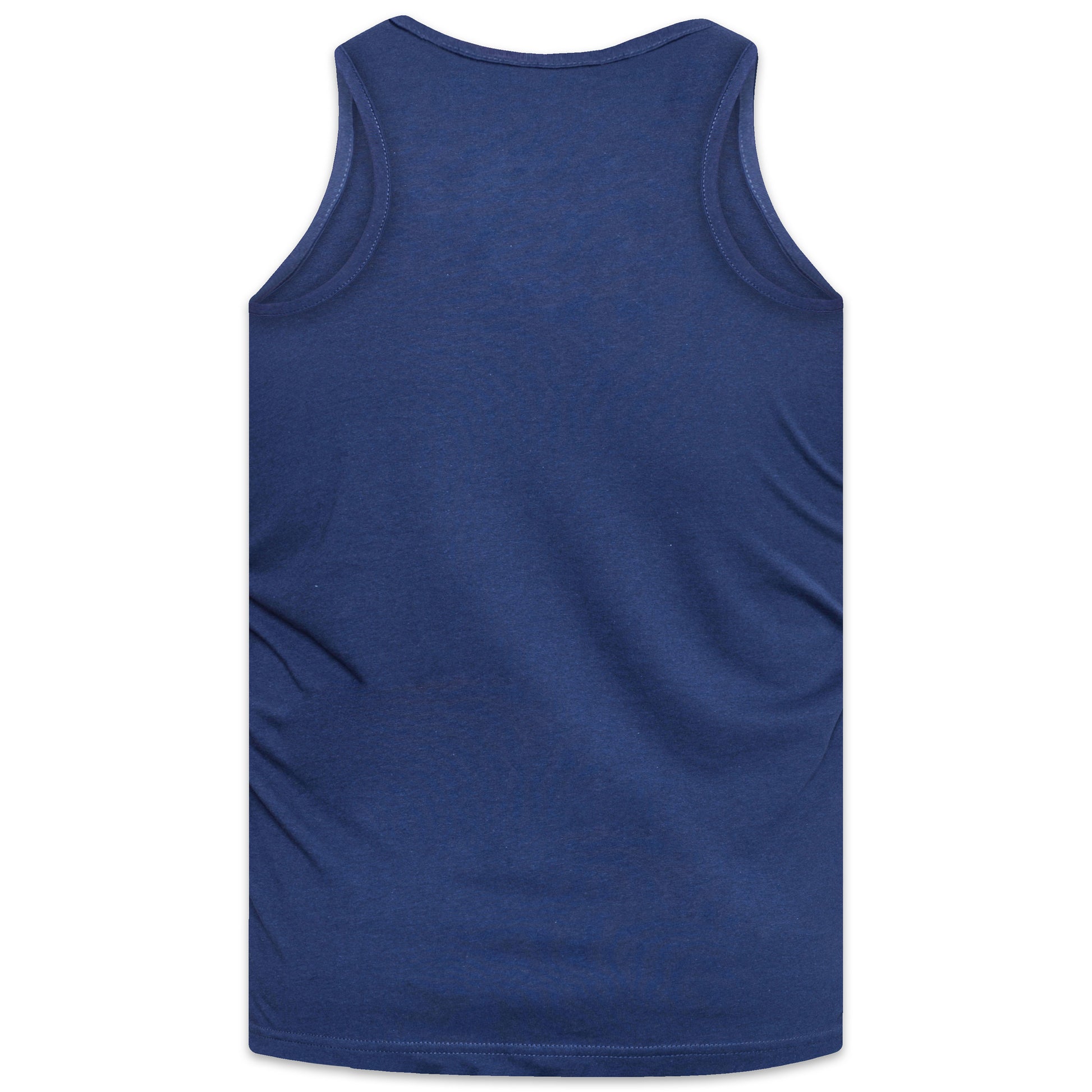 Navy - Back - Duke Mens D555 Fabio Kingsize Tank Top