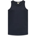 Black - Front - D555 Mens Fabio-1 Kingsize Muscle Vest