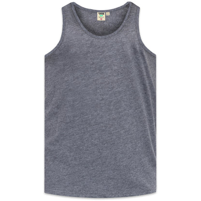 Charcoal Melange - Front - Duke Mens D555 Fabio 2 Kingsize Tank Top
