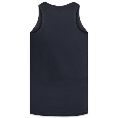 Black - Back - Duke Mens D555 Fabio Tank Top