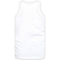 White - Back - Duke Mens D555 Fabio Tank Top