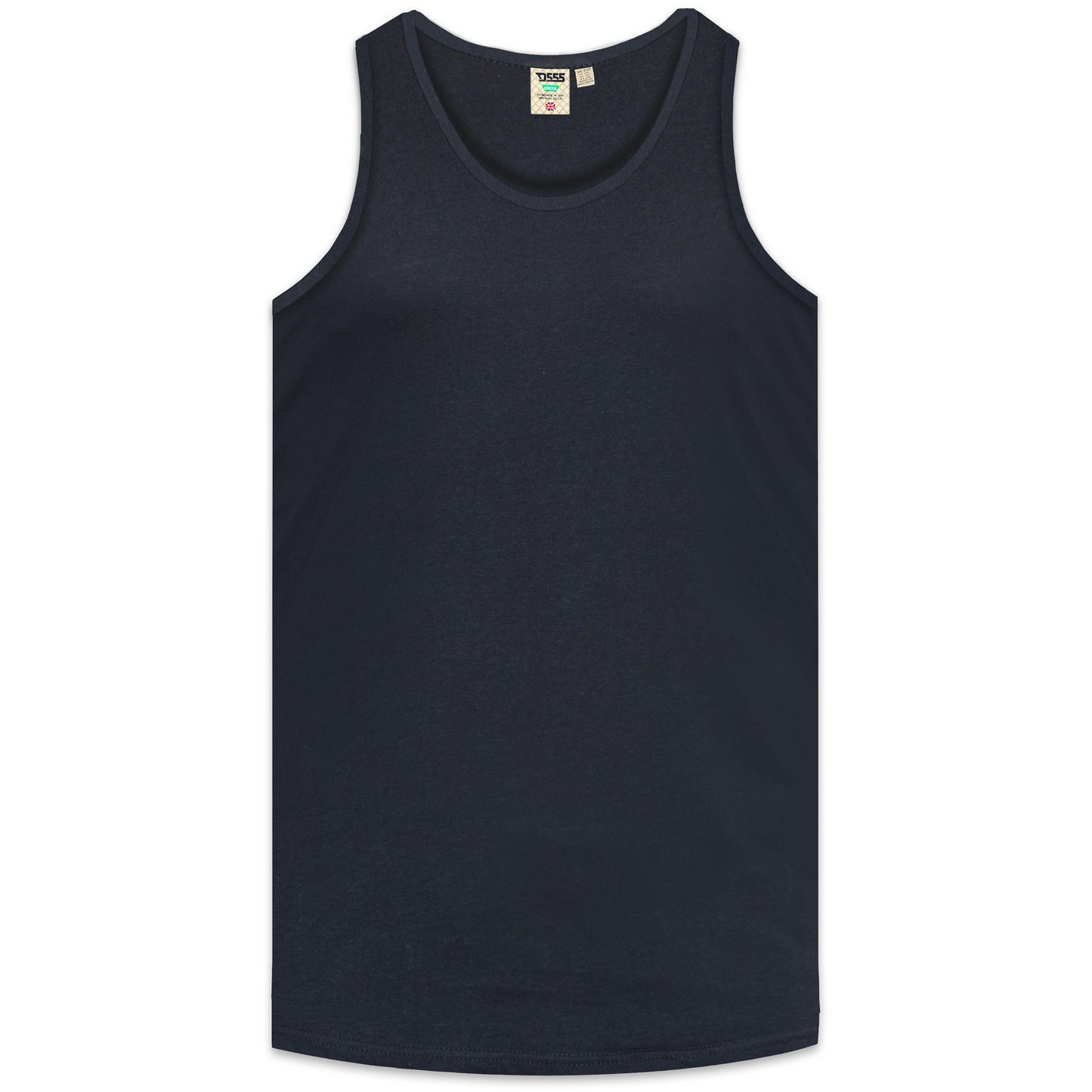 Black - Front - Duke Mens D555 Fabio Tank Top