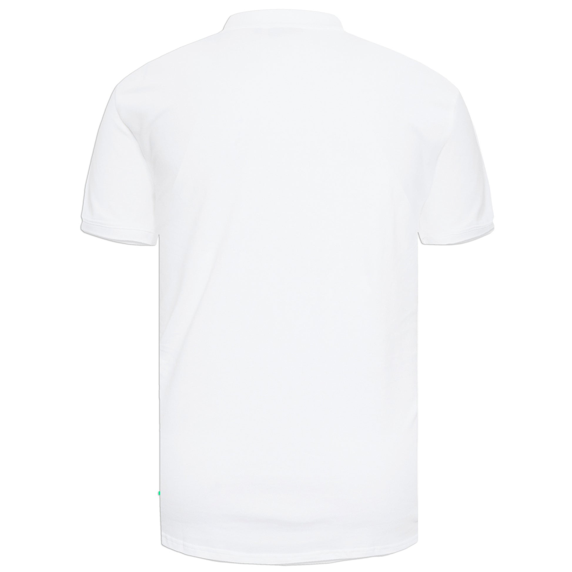 White - Back - Duke Mens Grant Polo Shirt