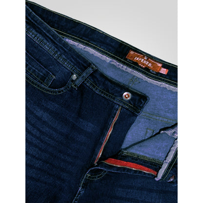 Dark Blue - Lifestyle - Duke Mens D555 Ambrose Stretch Tapered Kingsize Jeans