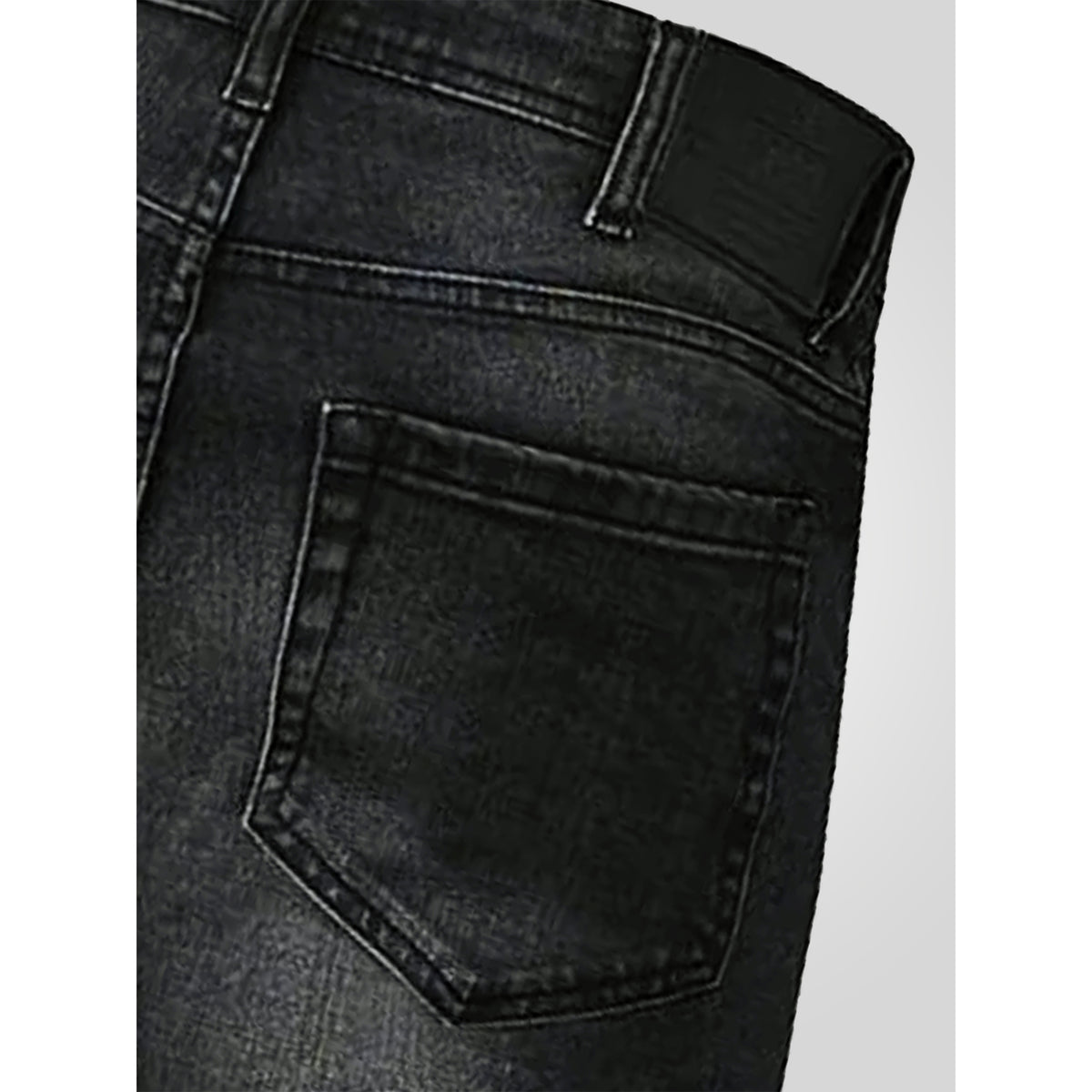 Grey Stonewash - Lifestyle - Duke Mens D555 Benson Stretch Tapered Kingsize Jeans